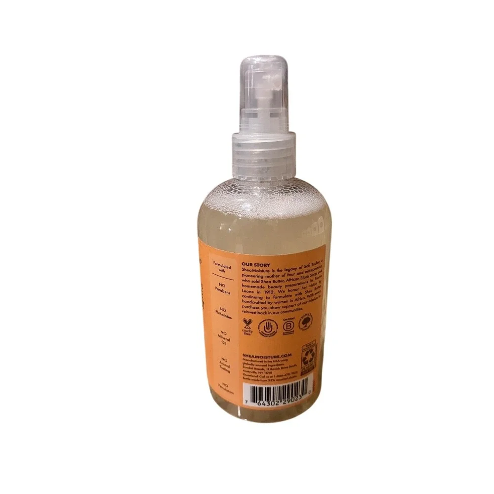 SheaMoisture Coconut‎ Hibiscus Hold Shine Moisture Mist 8oz Curly Hair Spray 4PK